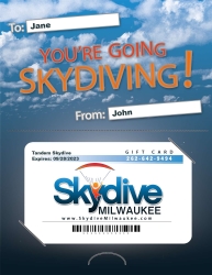 Skydive Gift Certificate